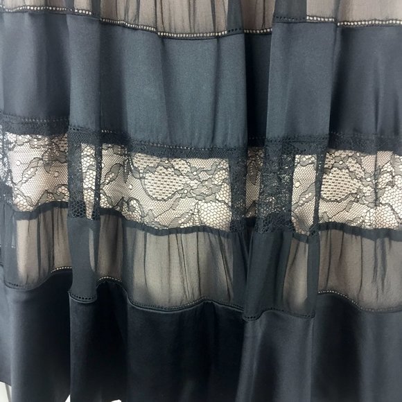 DIANE VON FURSTENBERG Abby Black Silk & Lace Dress - Picture 9 of 11